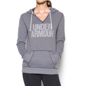 Under armor 
Under Armour- women fleece top